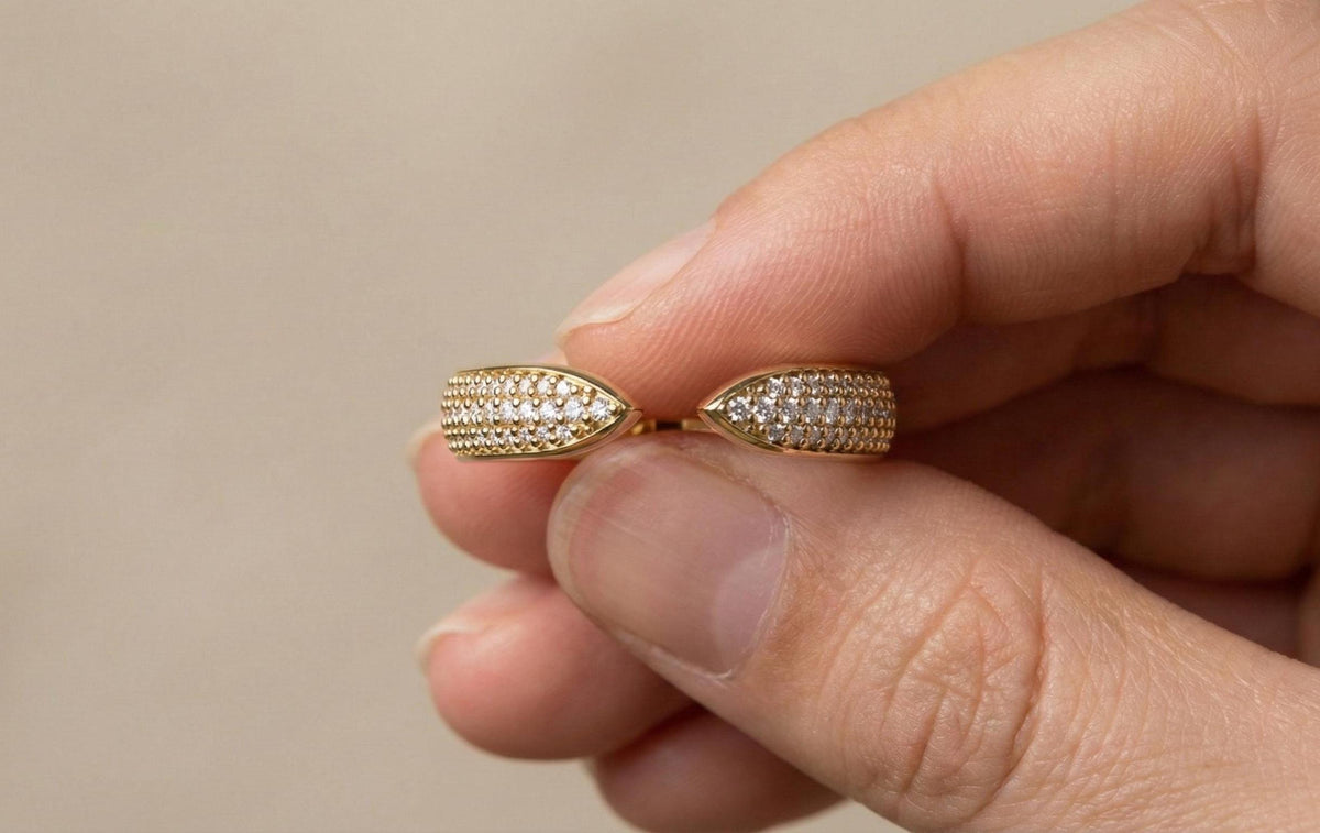 925 Sterling Silver Ring, Minimalist Handmade Silver Jewellery, Pave Diamond Ring , Women Fine Jewellery, Trendy Fine Jewelry, Luxury Band